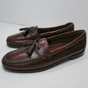 Hartland Leather Dress Strap Tassel Loafers Men's Footwear Men's Shoes Sz 9 M